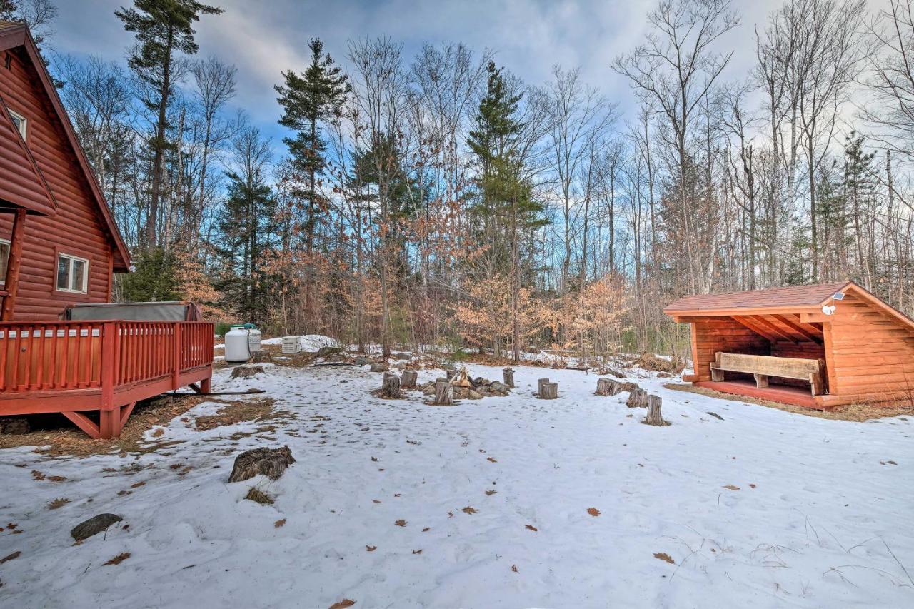 Secluded Johnsburg Retreat With Hot Tub And Fire Pit别墅 外观 照片